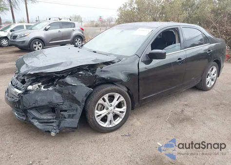 2012 Ford Fusion Se from USA, damaged, VIN 3FAHP0HA2CR397667